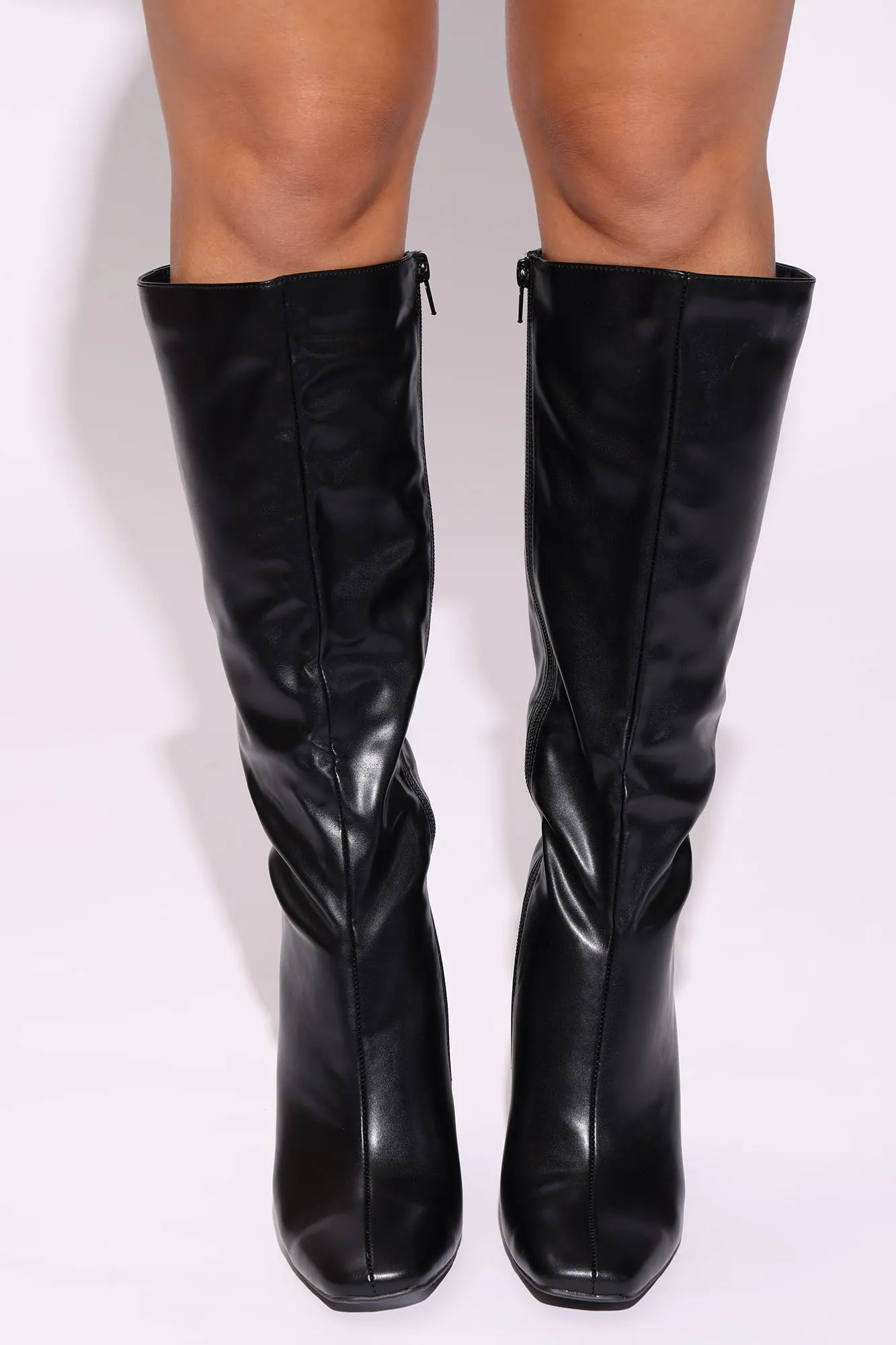 Bailee Knee High Boots - Black