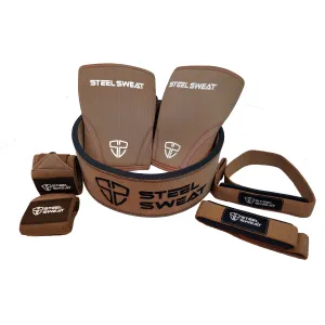 Steel Sweat Weight Lifting Kit - Brown